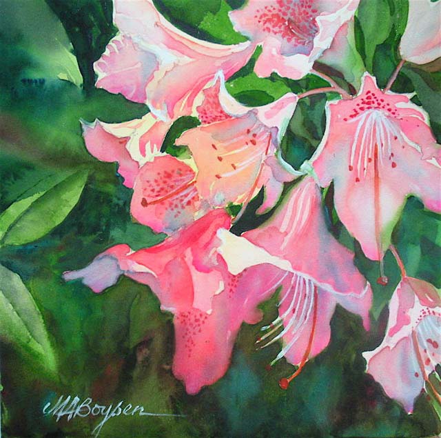 watercolor paintings of flowers. in my quot;Painting Flowers in